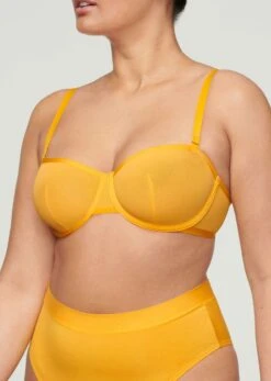 The Balconette - Mesh, Marigold -Velisse Bikini Shop pdp the balconette mesh marigold b1 02 b708ea71 e221 47c5 9c90 660f757af695