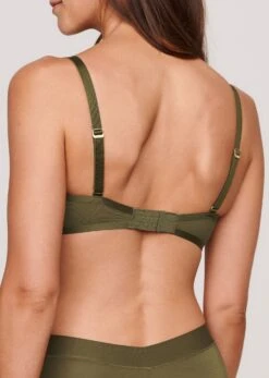 The Balconette - Mesh, Moss -Velisse Bikini Shop pdp the balconette mesh moss b1 03