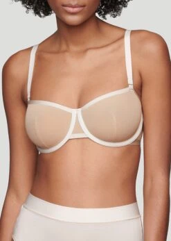 The Balconette - Mesh, Sand/Salt -Velisse Bikini Shop pdp the balconette mesh sand salt b0 01