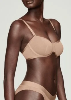 The Balconette - Mesh, Taupe -Velisse Bikini Shop pdp the balconette mesh taupe b1 02