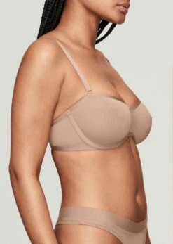 The Balconette - Mesh, Taupe -Velisse Bikini Shop pdp the balconette mesh taupe b2 02
