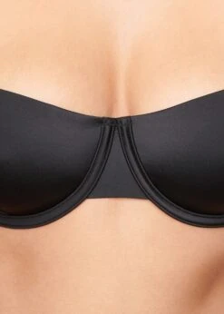 The Balconette - Satin, Black Shine 37 The Balconette - Satin, Black Shine -Velisse Bikini Shop pdp the balconette satin black shine b0 04