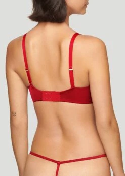 The Balconette - Satin, Garnet Shine -Velisse Bikini Shop pdp the balconette satin garnet shine b3 03