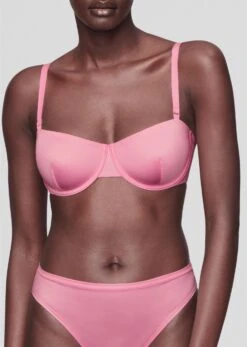 The Balconette - Satin, Rose Shine 29 The Balconette - Satin, Rose Shine -Velisse Bikini Shop pdp the balconette satin rose shine b1 01