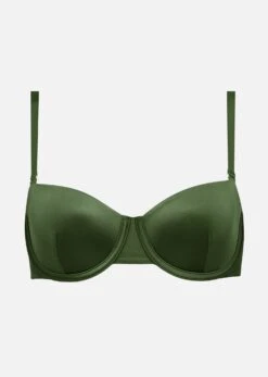 The Balconette - Satin, Vine Shine -Velisse Bikini Shop pdp the balconette satin vine shine b1 05