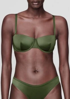 The Balconette - Satin, Vine Shine -Velisse Bikini Shop pdp the balconette satin vine shine b2 01