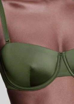 The Balconette - Satin, Vine Shine -Velisse Bikini Shop pdp the balconette satin vine shine b2 04