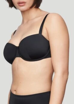 The Balconette - Swim, Black -Velisse Bikini Shop pdp the balconette swim black b2 02