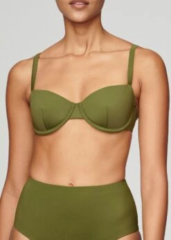 The Balconette - Swim, Fern 30 The Balconette - Swim, Fern -Velisse Bikini Shop pdp the balconette swim fern b1 01
