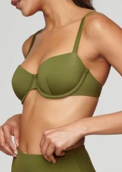 The Balconette - Swim, Fern 31 The Balconette - Swim, Fern -Velisse Bikini Shop pdp the balconette swim fern b1 02