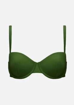 The Balconette - Swim, Seaweed -Velisse Bikini Shop pdp the balconette swim seaweed b0 05