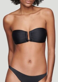 The Bandeau - Swim, Black -Velisse Bikini Shop pdp the bandeau swim black b0 01