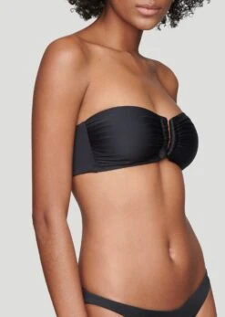 The Bandeau - Swim, Black -Velisse Bikini Shop pdp the bandeau swim black b0 02