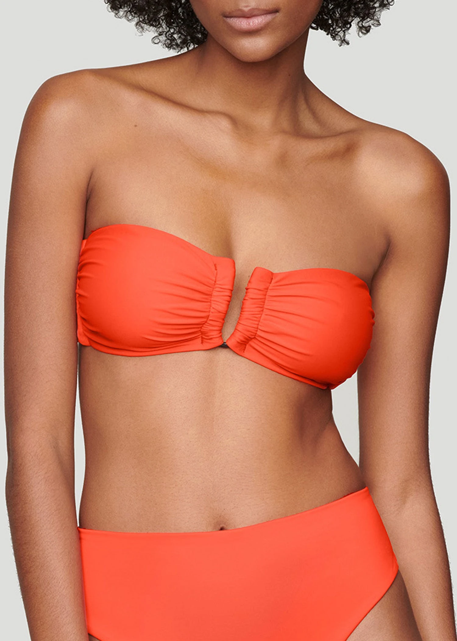 The Bandeau - Swim, Hibiscus 5 The Bandeau - Swim, Hibiscus - Image 3