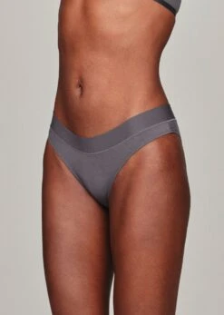 The Bikini - Modal, Slate -Velisse Bikini Shop pdp the bikini modal slate b0 01