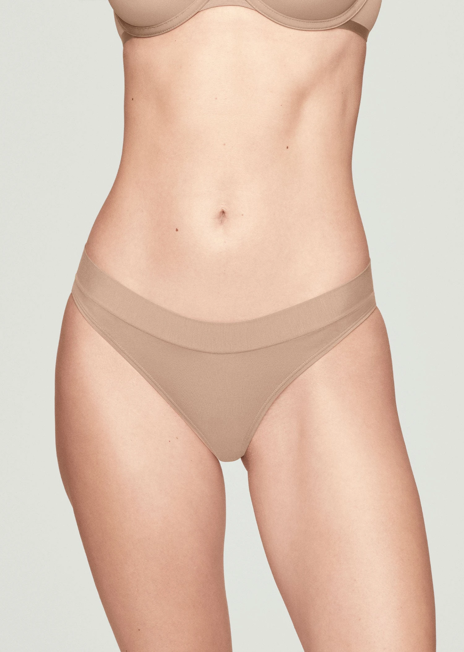 The Bikini - Modal, Taupe 6 The Bikini - Modal, Taupe - Image 4