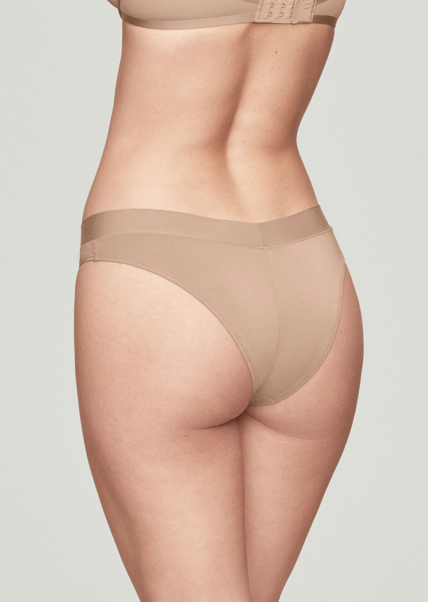 The Bikini - Modal, Taupe 8 The Bikini - Modal, Taupe - Image 6