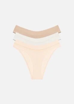 The Bikini Pack Of 3 - Modal, Blush -Velisse Bikini Shop pdp the bikini pack of 3 modal blush b0 01