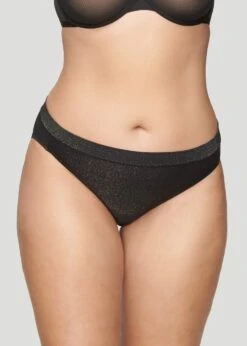 The Brief - Lurex, Black Sparkle -Velisse Bikini Shop pdp the brief lurex onyx sparkle b0 01 1