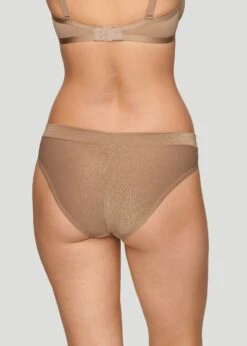 The Brief - Lurex, Taupe Sparkle -Velisse Bikini Shop pdp the brief lurex quartz sparkle b0 03