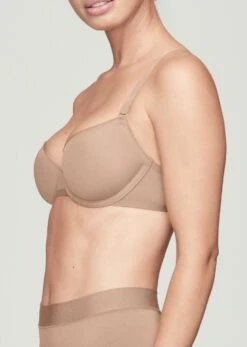The Demi - Spacer, Taupe -Velisse Bikini Shop pdp the demi mesh taupe b1 02