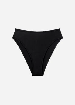 The High Cut - Satin, Black Shine -Velisse Bikini Shop pdp the high cut satin black shine b0 05 1