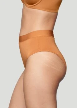 The Highwaist - Modal, Caramel -Velisse Bikini Shop pdp the highwaist modal caramel b0 02 1