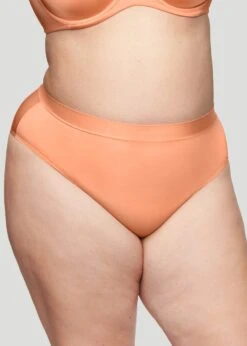 The Highwaist - Modal, Coral -Velisse Bikini Shop pdp the highwaist modal coral b0 01 1