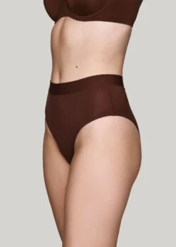 The Highwaist - Modal, Espresso -Velisse Bikini Shop pdp the highwaist modal espresso b0 02 1