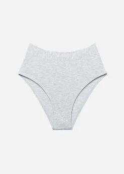 The Highwaist - Modal, Heather Grey -Velisse Bikini Shop pdp the highwaist modal melange b0 04