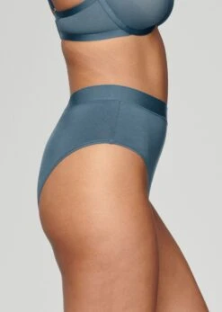 The Highwaist - Modal, Sea 12 The Highwaist - Modal, Sea -Velisse Bikini Shop pdp the highwaist modal sea b0 02 1