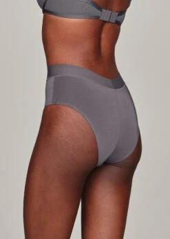 The Highwaist - Modal, Slate -Velisse Bikini Shop pdp the highwaist modal slate b0 03