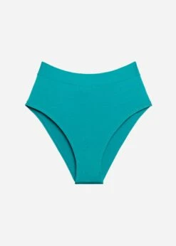 The Highwaist - Modal, Turquoise -Velisse Bikini Shop pdp the highwaist modal turquoise b0 04