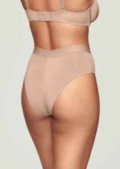 The Highwaist Pack Of 5 - Modal, Caramel -Velisse Bikini Shop pdp the highwaist pack of 5 modal caramel b0 04