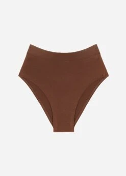 The Highwaist Pack Of 5 - Modal, Caramel -Velisse Bikini Shop pdp the highwaist pack of 5 modal caramel b0 09