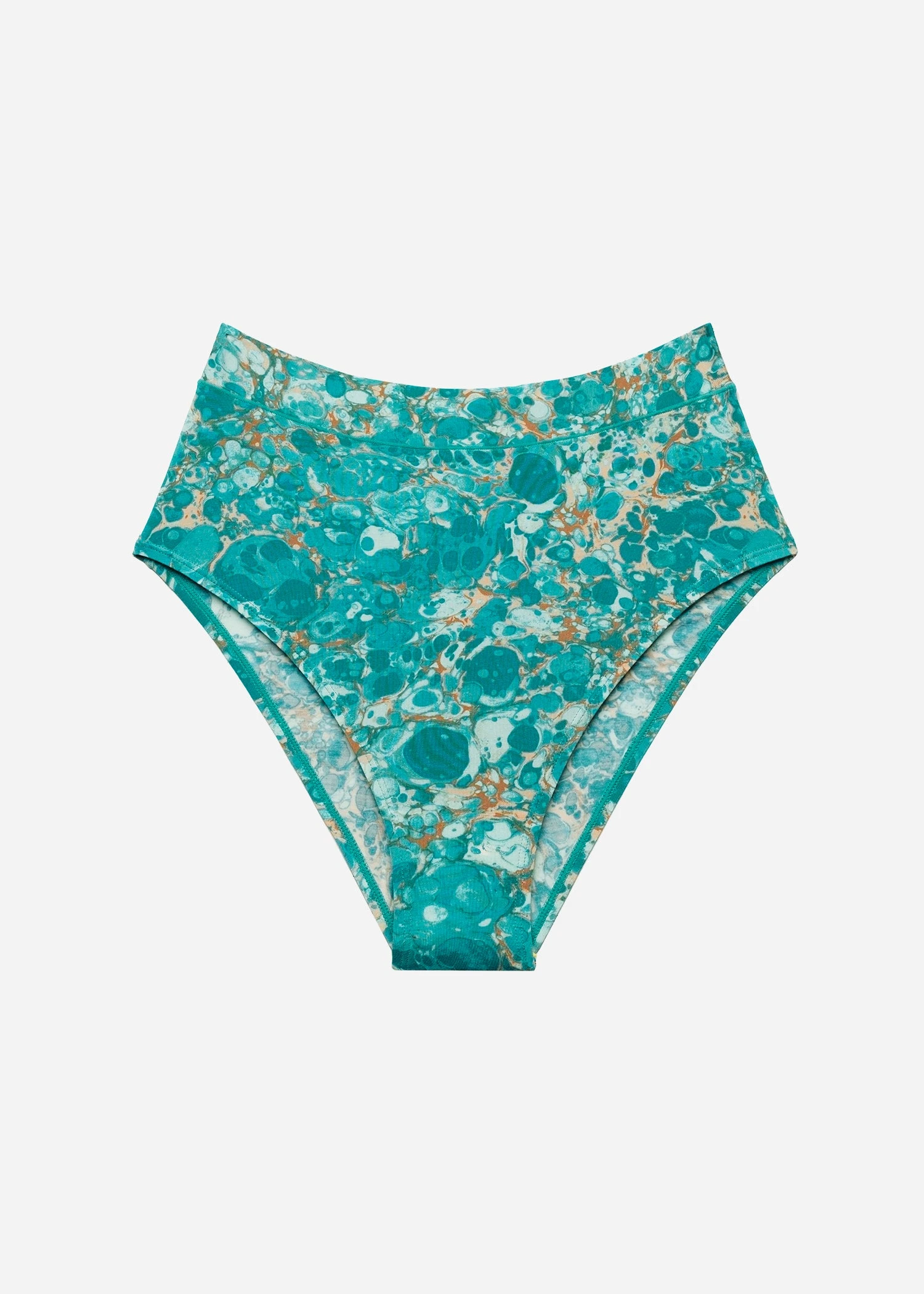 The Highwaist Pack Of 5 - Modal, Turquoise & Aqua 7 The Highwaist Pack Of 5 - Modal, Turquoise & Aqua - Image 5