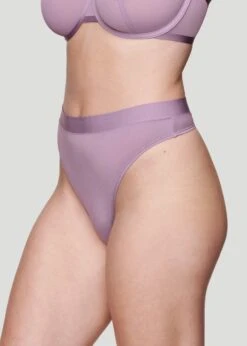 The Highwaist Thong - Modal, Amethyst -Velisse Bikini Shop pdp the highwaist thong modal amethyst b2 02 1