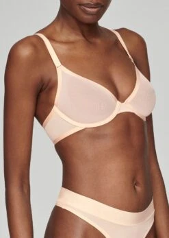 The Plunge - Mesh, Blush 30 The Plunge - Mesh, Blush -Velisse Bikini Shop pdp the plunge mesh blush b1 02
