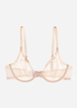 The Plunge - Mesh, Blush 33 The Plunge - Mesh, Blush -Velisse Bikini Shop pdp the plunge mesh blush b1 05