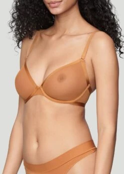 The Plunge - Mesh, Caramel -Velisse Bikini Shop pdp the plunge mesh caramel b2 02