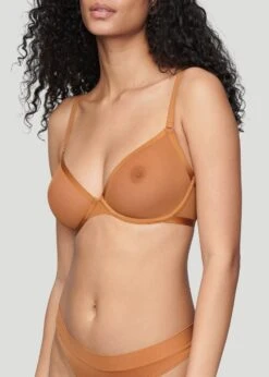The Plunge - Mesh, Caramel -Velisse Bikini Shop pdp the plunge mesh caramel b3 01