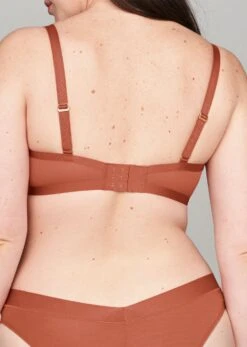 The Plunge - Mesh, Clay 26 The Plunge - Mesh, Clay -Velisse Bikini Shop pdp the plunge mesh clay b0 03