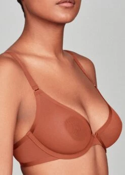 The Plunge - Mesh, Clay 35 The Plunge - Mesh, Clay -Velisse Bikini Shop pdp the plunge mesh clay b2 02