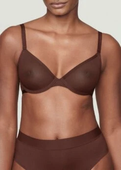 The Plunge - Mesh, Espresso -Velisse Bikini Shop pdp the plunge mesh espresso b1 01