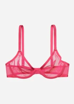 The Plunge - Mesh, Fuchsia 33 The Plunge - Mesh, Fuchsia -Velisse Bikini Shop pdp the plunge mesh fuchsia b1 05