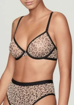 The Plunge - Mesh, Leopard -Velisse Bikini Shop pdp the plunge mesh leopard b2 02