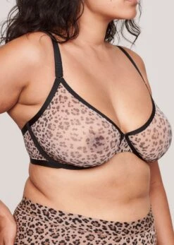 The Plunge - Mesh, Leopard -Velisse Bikini Shop pdp the plunge mesh leopard b3 02