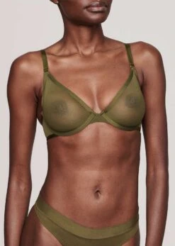 The Plunge - Mesh, Moss -Velisse Bikini Shop pdp the plunge mesh moss b0 01