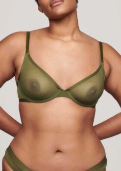 The Plunge - Mesh, Moss -Velisse Bikini Shop pdp the plunge mesh moss b3 01