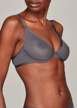 The Plunge - Mesh, Slate 30 The Plunge - Mesh, Slate -Velisse Bikini Shop pdp the plunge mesh slate b1 02